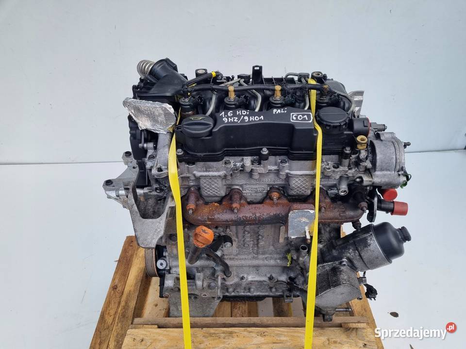 SILNIK KOMPLET Citroen C4 II 16 HDI 109 pali 9HZ Janów sprzedam