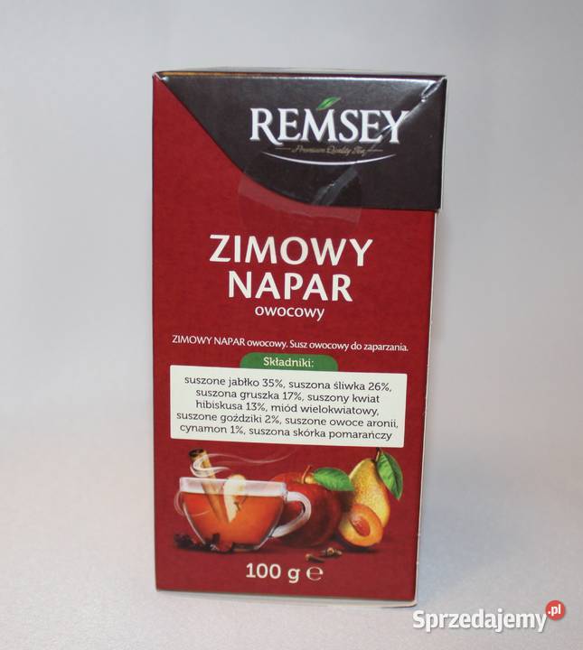 Herbata Remsey zimowy napar owocowy susz do wielkopolskie sprzedam