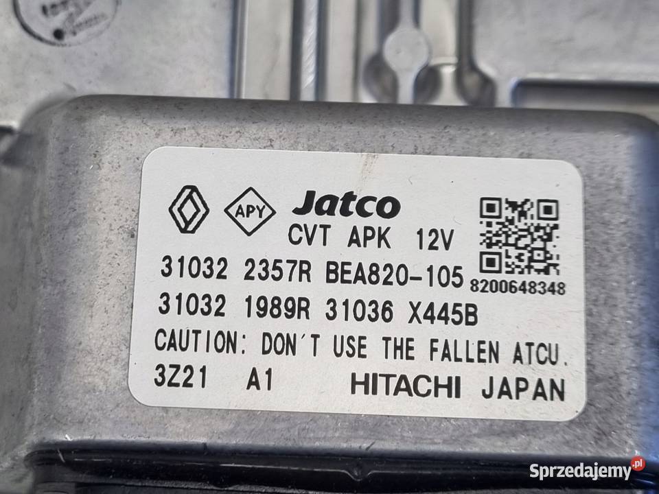 Dacia Sandero III 10 TCE KOMPUTER SKRZYNI BIEGÓW Rudka