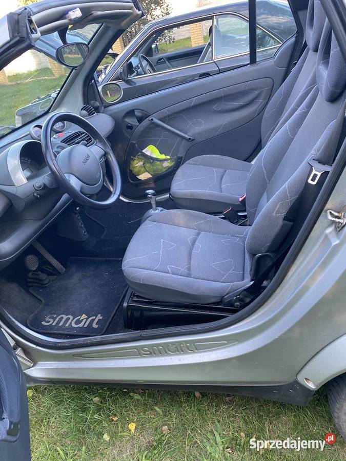 Smart Cabriolet Stan nowy dach Przewóz