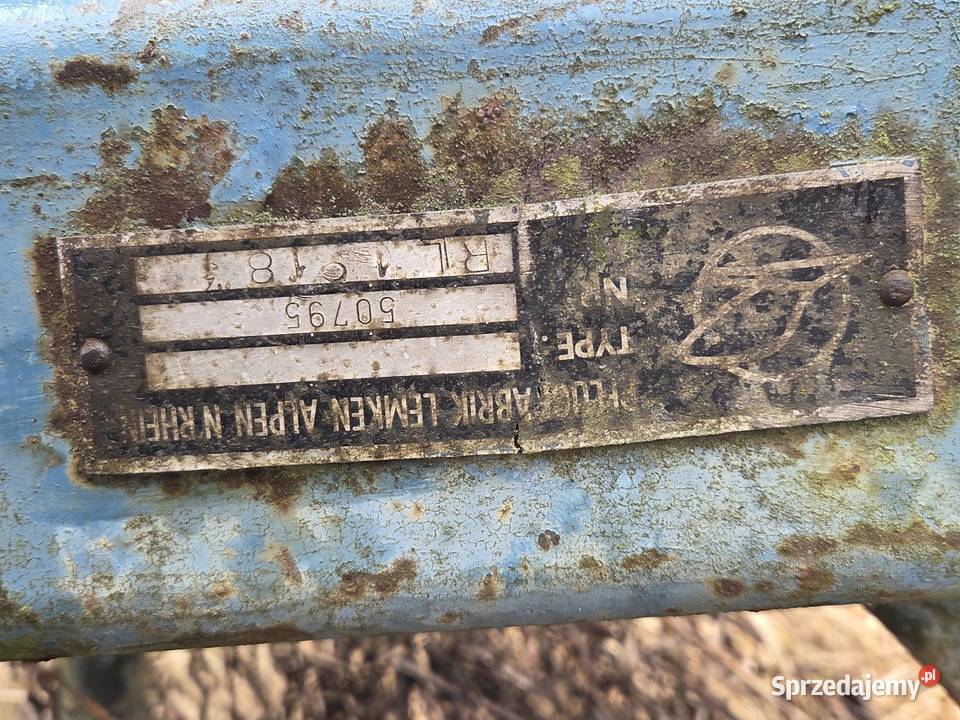 Pług Lemken 3skibowy obracalny Łambinowice