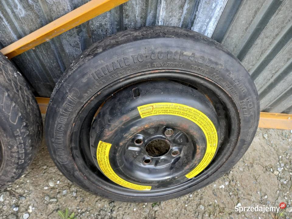 Dojazdówki oryginał VW Audi 14 4x100 sztukę Racibórz