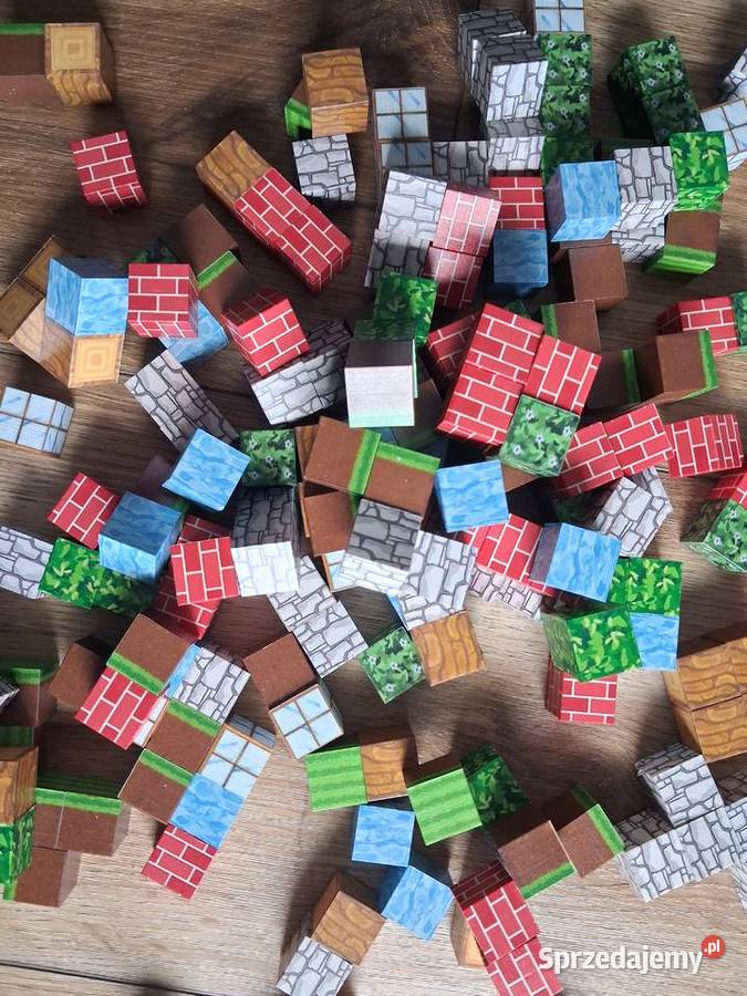 Klocki magnetyczne 100 Minecraft Lublin sprzedam