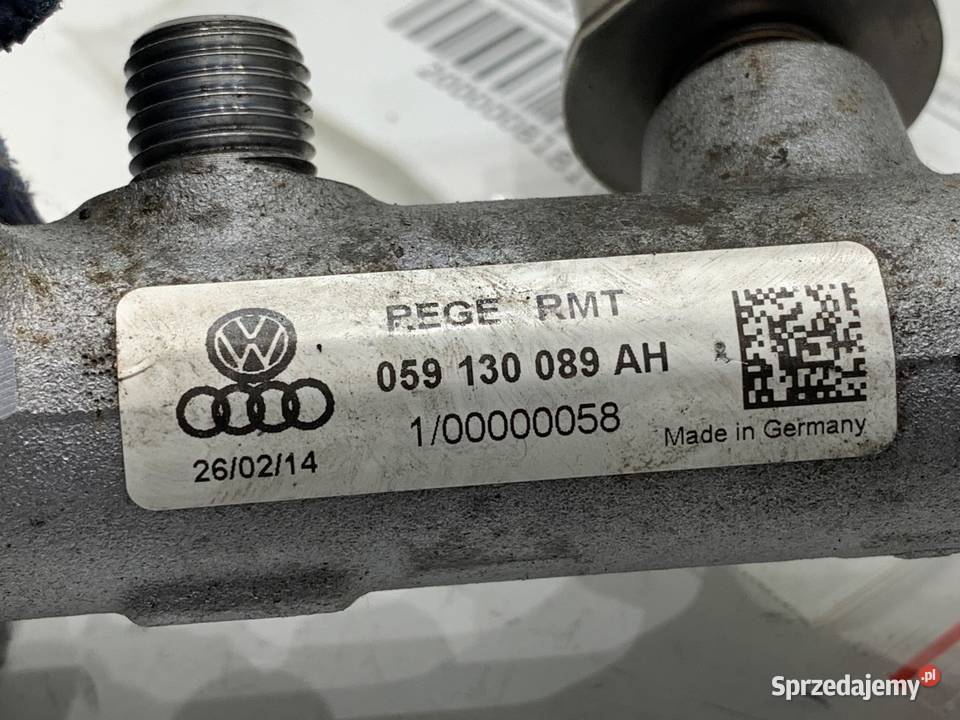 LISTWA WTRYSKOWA Z CZUJNIKIEM VW PHAETON Motoryzacja sprzedam