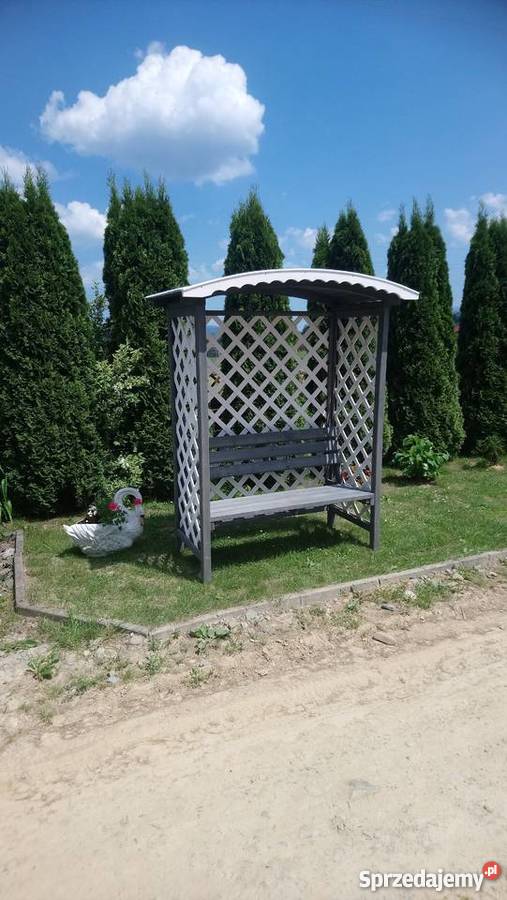 Pergola z ławką Jordanów