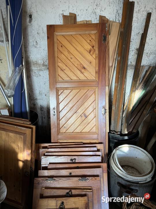 Dzwi i dzwiczki modrzew zabidowa loft Niechobrz