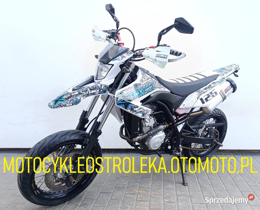 Yamaha WR 125 dużo dodatków WR125 2013 SUPERMOTO mazowieckie Ostrołęka