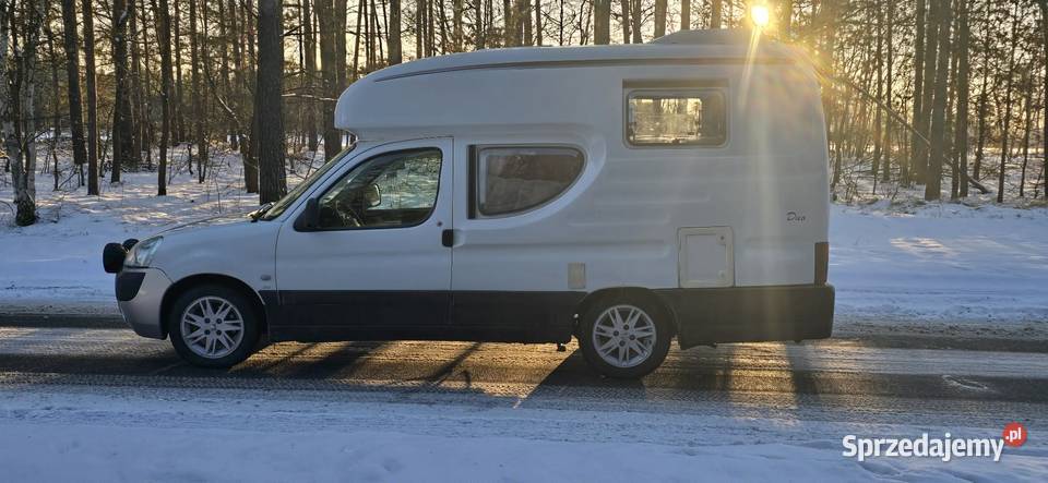 Peugeot Partner Romahome Kompaktowy kamper mazowieckie Warszawa