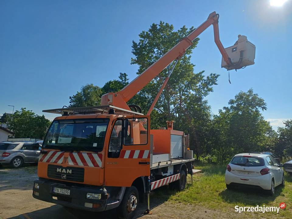 Podnośnik koszowy MAN L2000 wielkopolskie Konin sprzedam
