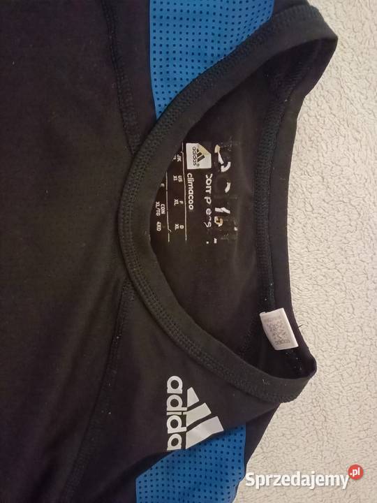 Adidas techfit clima cool męska czarna sportowa Dębno
