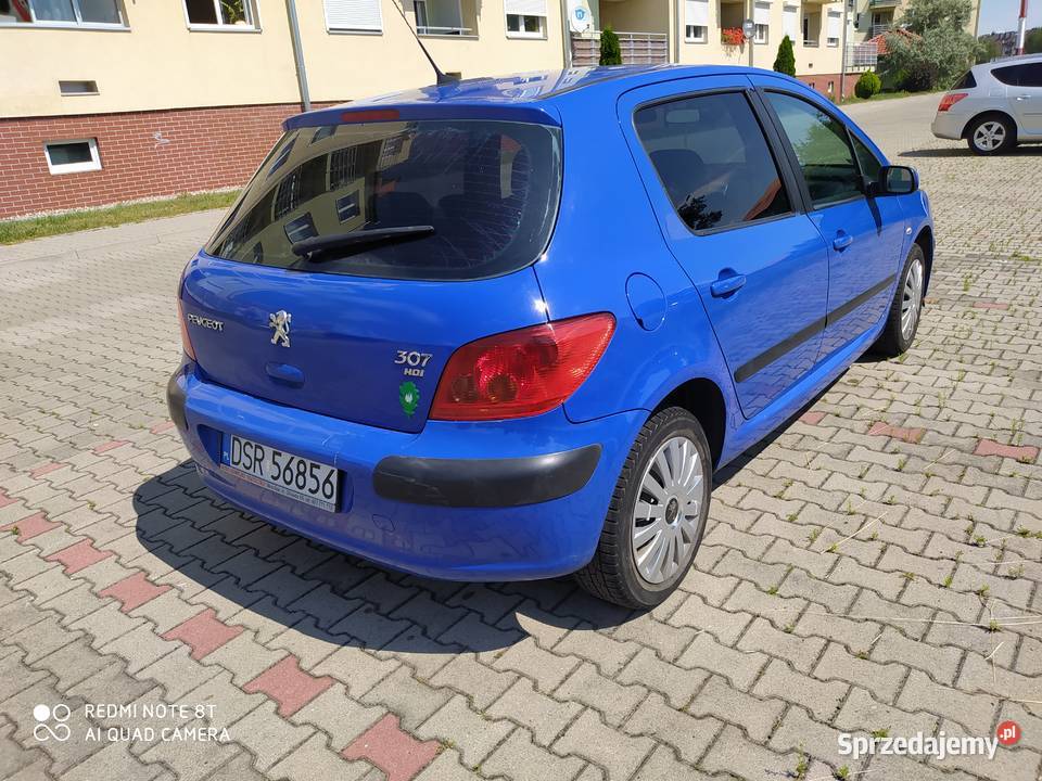 Peugeot 307 Mistral 20 HDI klimatronik Polska centralny zamek Wrocław sprzedam