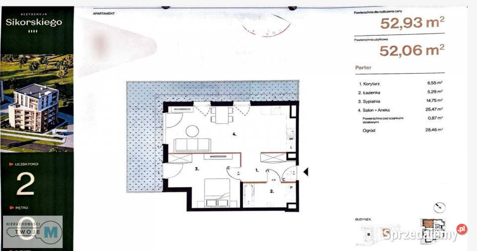 Sprzedaż mieszkania 5206m2 2pok Kielce świętokrzyskie