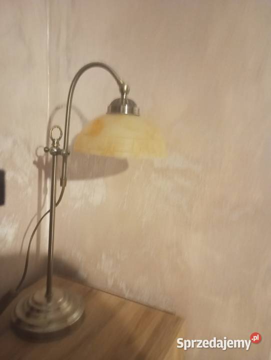 Lampa stołowa mosiądz Biłgoraj