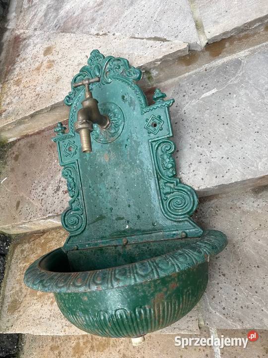 Żeliwny stary zlew ogrodowy naścienny umywalka Bystrzyca Kłodzka sprzedam