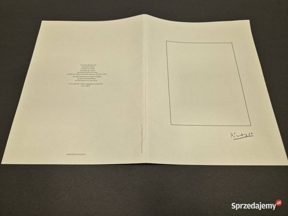 Pablo Picasso Portfolio 1988 edycja limitowana mazowieckie Siedlce sprzedam