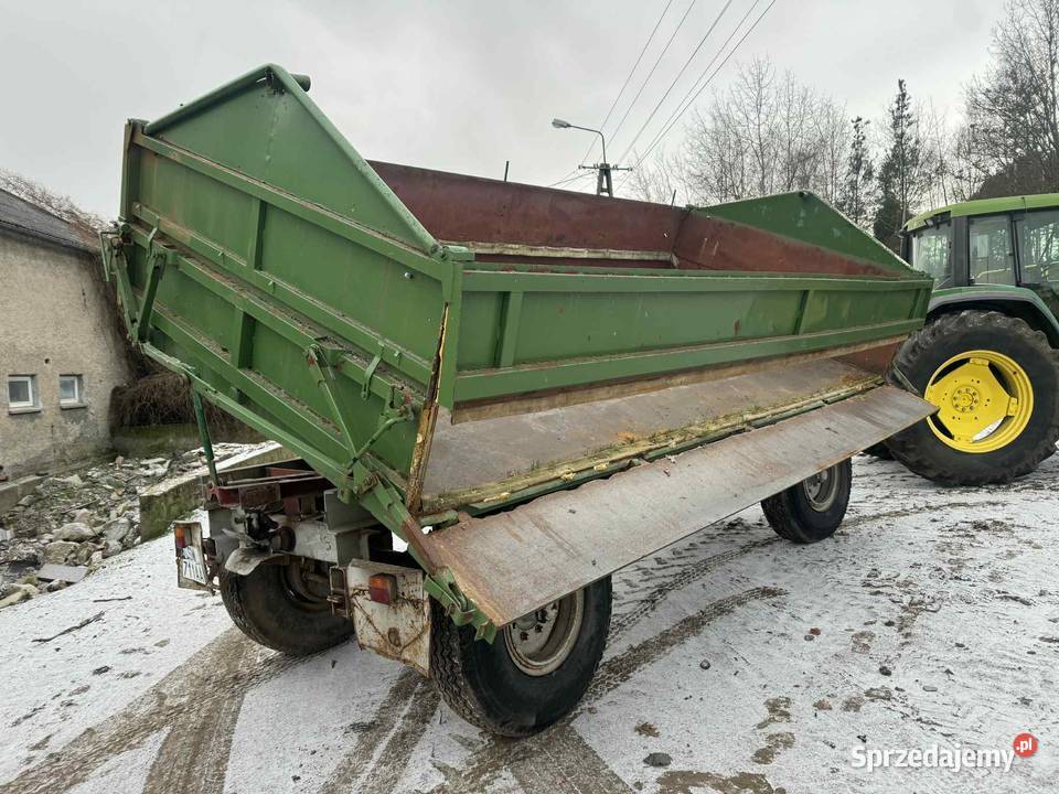 przyczepa wywrotka dwustronna hl 8011 Dworzysko