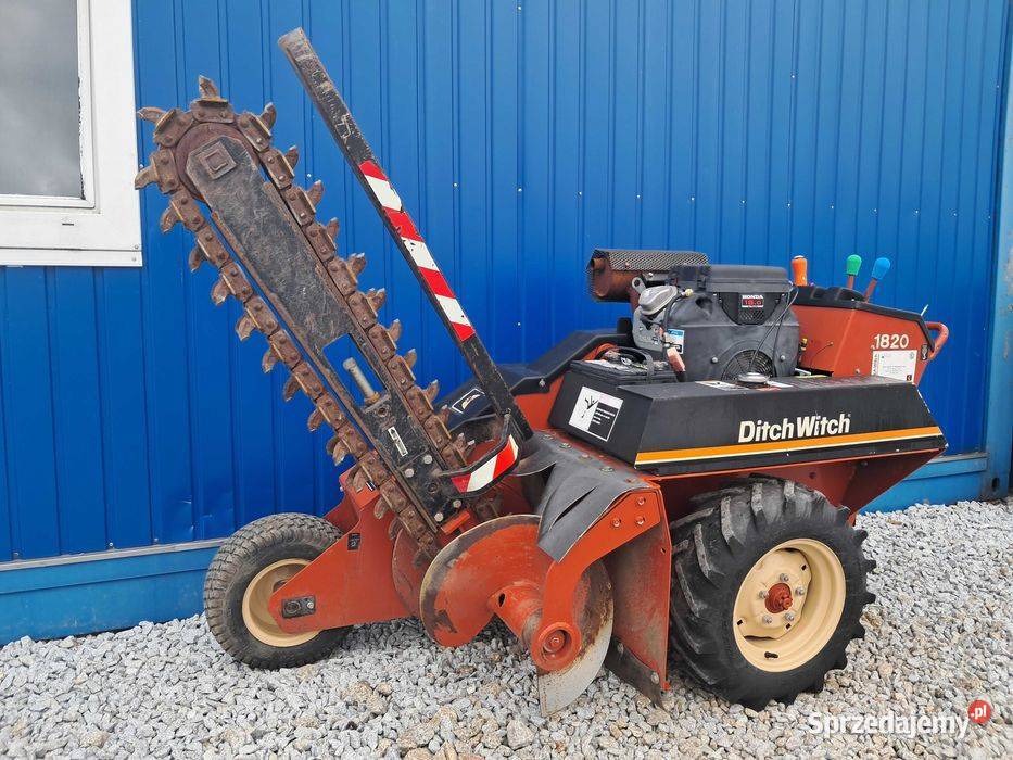 Koparka Łańcuchowa DITCH WITCH 1820 H 24 mth RT Biznes i Przemysł Sułów sprzedam
