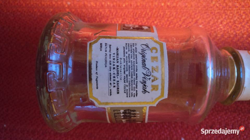 Butelka kolekcjonerska CEZAR śląskie Myszków sprzedam