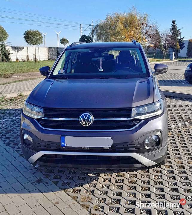 VW TCross 10 benzyna 150 DSG 2021r Salon Polska 91000km wielkopolskie