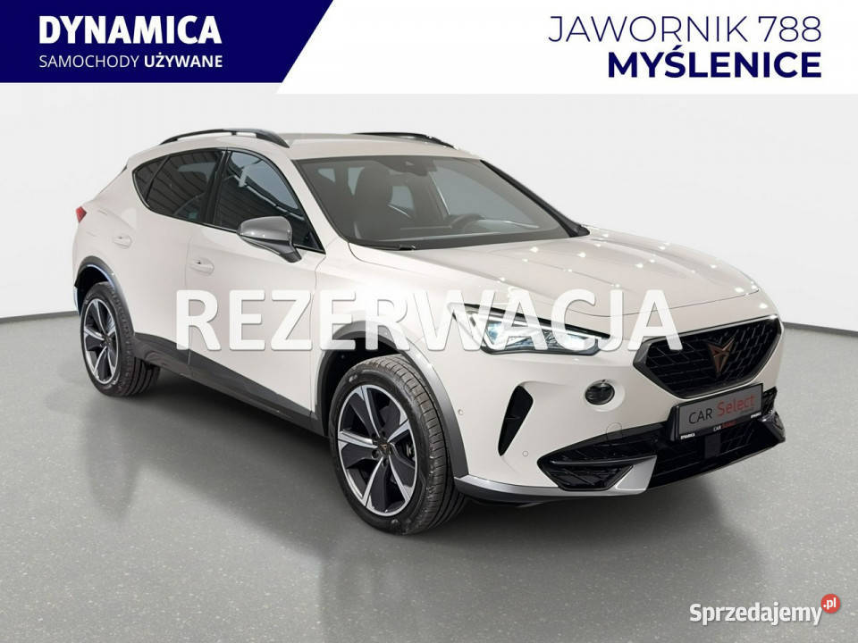 Cupra Formentor VAT 23 20TSI 190 DSG 4drive 2023 immobilizer Myślenice