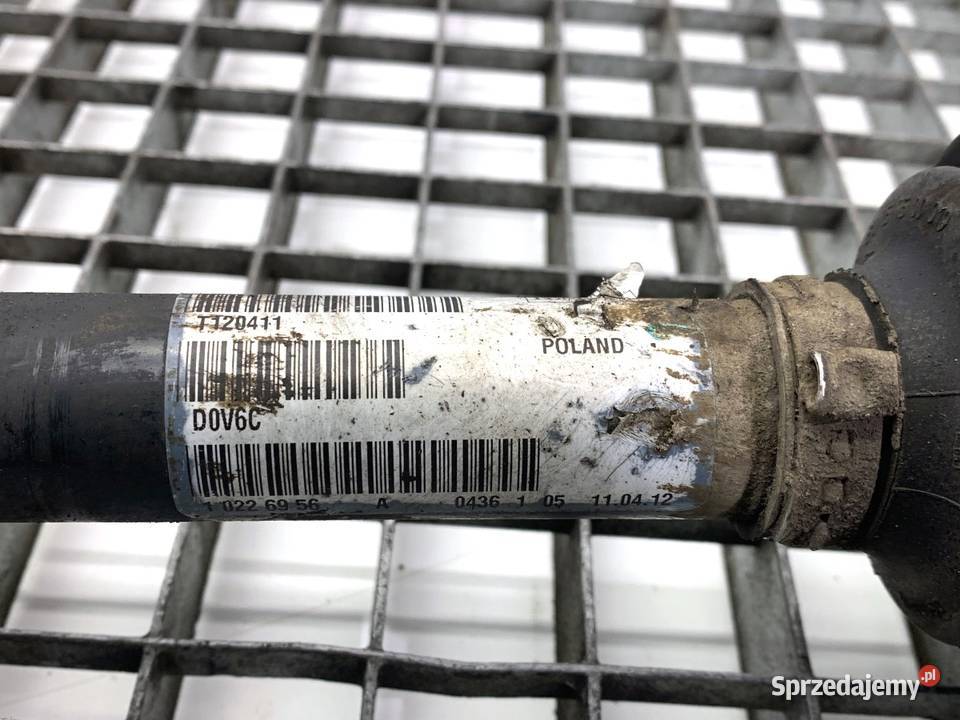 PÓŁOŚ PRAWY PRZÓD VOLVO S80 II 31272550 20 163 osobowe