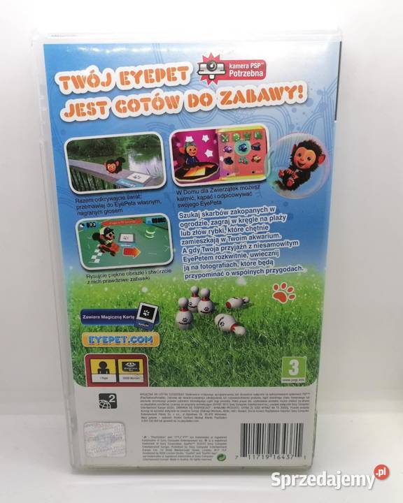 Gra na PSP EyePet Elbląg