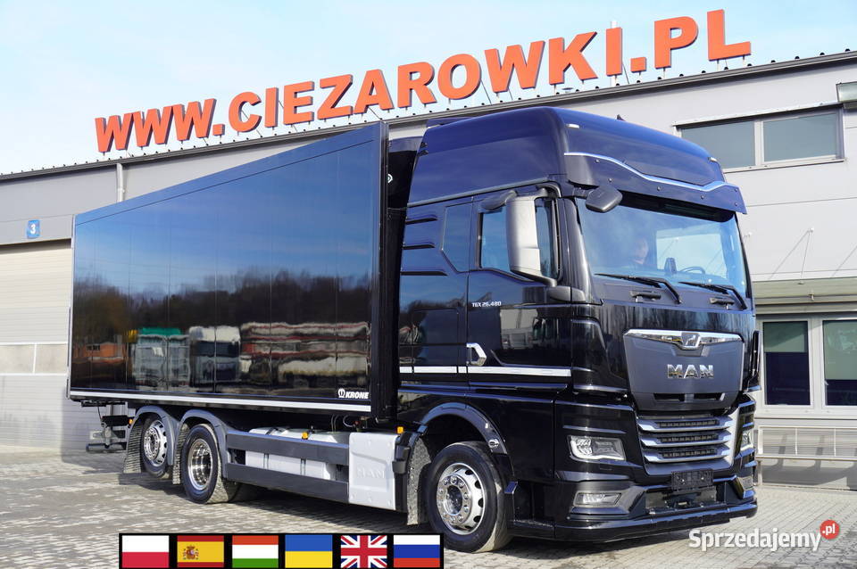 MAN TGX 28480 6x2 2024 Chłodnia Krone 18 EPAL bezwypadkowy Kraków