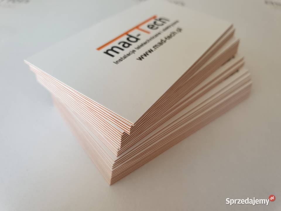 Wizytówki firmowe 24h druk tego samego dnia Kraków