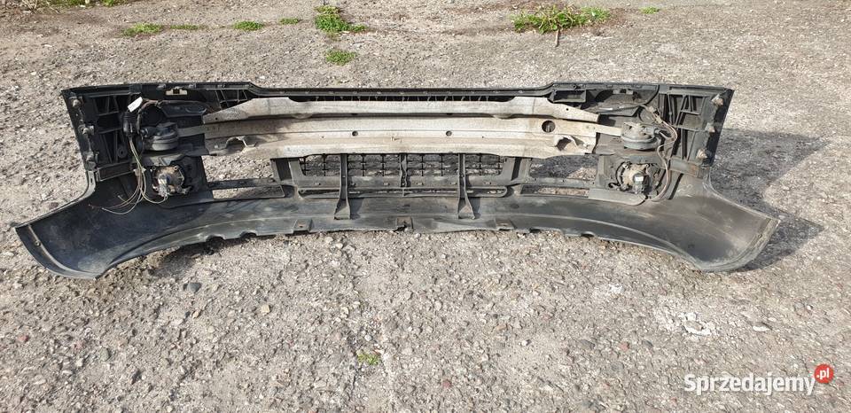 Audi A4 B6 zderzak przód przedni lakier CZARNY Części samochodowe