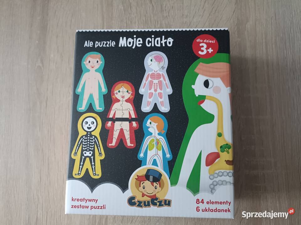 Czuczu Ale puzzle Moje ciało 3