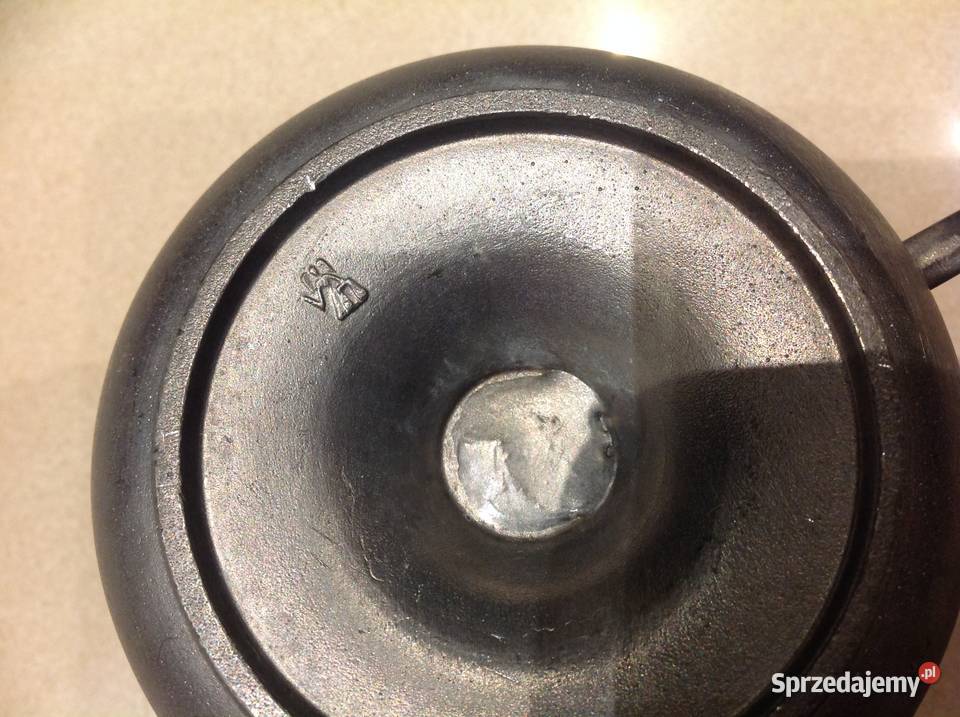 Stary Kaganek Cynowy Świecznik Sygnowany lubuskie Nowa Sól