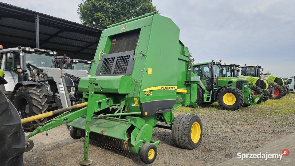John Deere 592 Siatka Rotor Owijanie siatką wielkopolskie Gruntowice