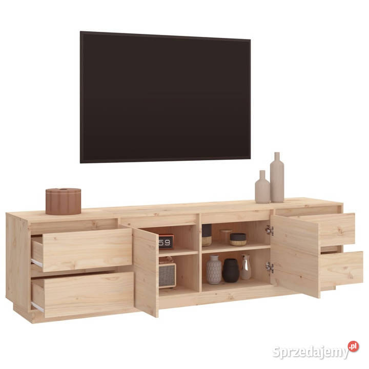 Szafka pod telewizor 176x37x475 lite drewno Warszawa sprzedam
