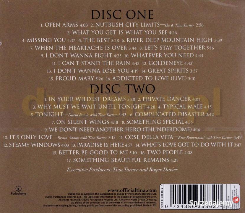 Wspaniały Album 2XCD Tina Turner All The Best 2 płyty Płyty i kasety śląskie Gliwice