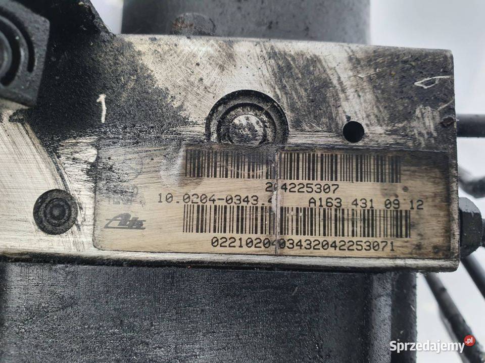 POMPA ABS HAMULCOWA MERCEDES ML W163 A1635457532 kujawsko-pomorskie Lipno