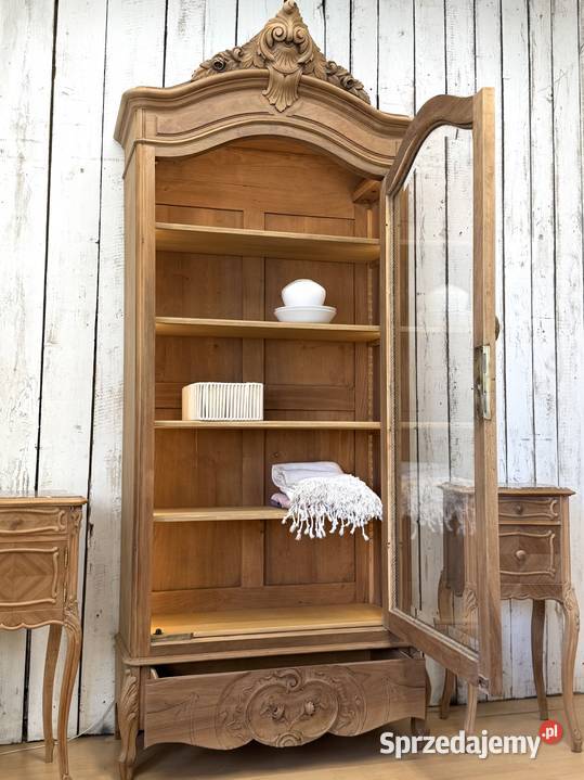 Witryna oczyszczona biblioteka LUDWIK XV Francja Warszawa