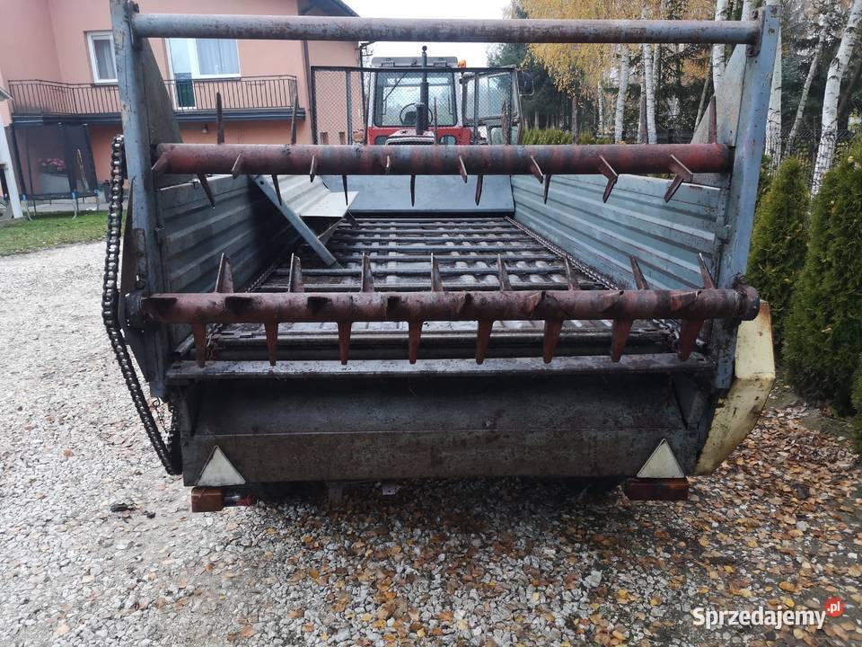 Rozrzutnik Obornika Dwuosiowy Mocny nieuszkodzony