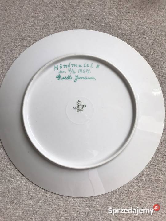 Talerz ozdobny porcelana Scherzer Bavaria sprzedam