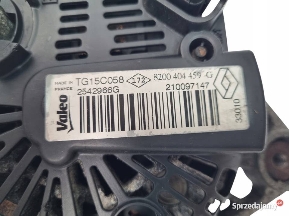ALTERNATOR Renault Trafic Vivaro 20 25 DCI Chełm sprzedam