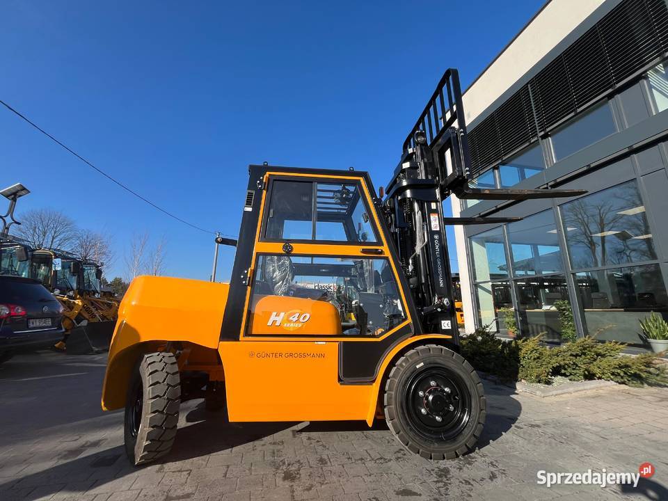 Wózek widłowy 4T 45T z kabiną Gunter Grossmann Kraków