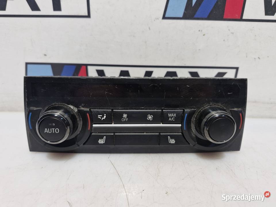 9304722 BMW F01 F02 F10 F11 PANEL NAWIEWU Panele sterowania, przełączniki