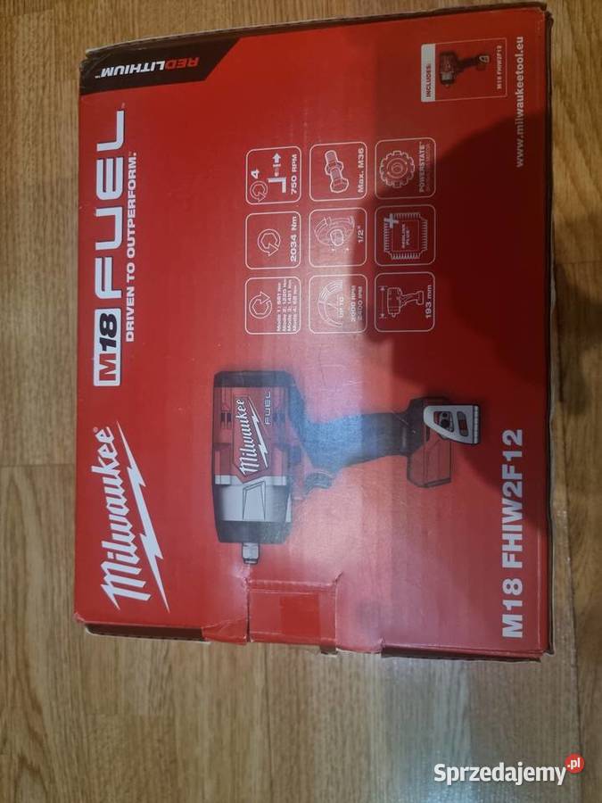 Klucz udarowy Milwaukee M18 Fuel Nowy świętokrzyskie Kielce