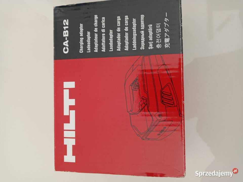 Adapter ładowarki Hilti CAB12 Osprzęt do elektronarzędzi Końskie