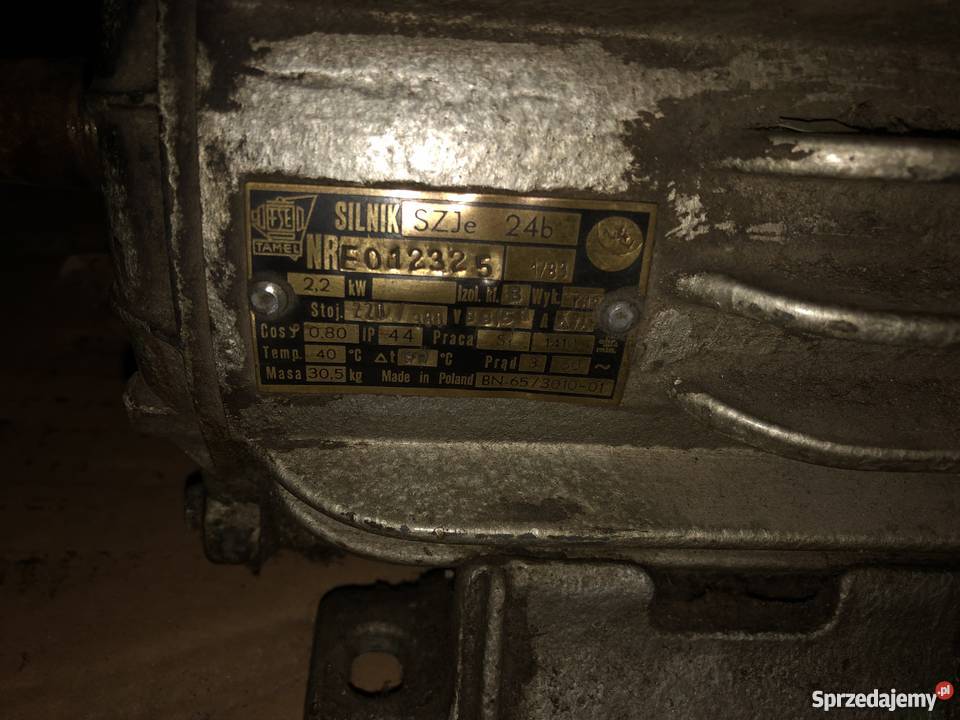 Silnik elektryczny TAMEL SZJe 24b 22kw 1410 obr 380V Lublin