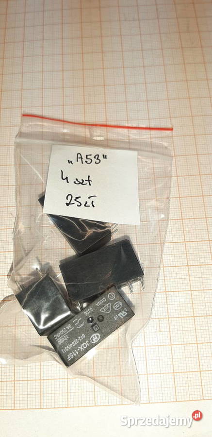 Przekaźnik JQX115F 0122ZS4 12VDC8A250VAC 4 A53 Czechowice-Dziedzice