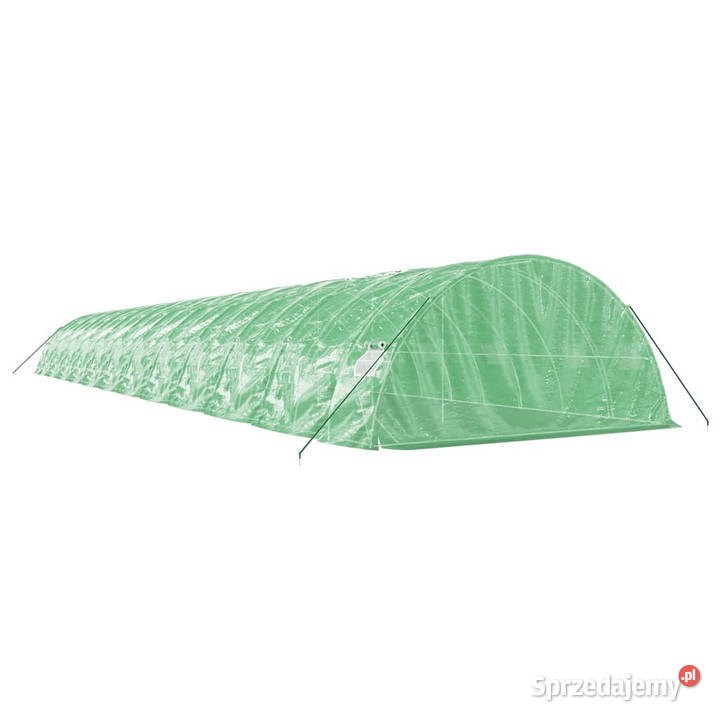 Szklarnia ze stalową ramą zielona 120 m 24x5x23 Warszawa sprzedam