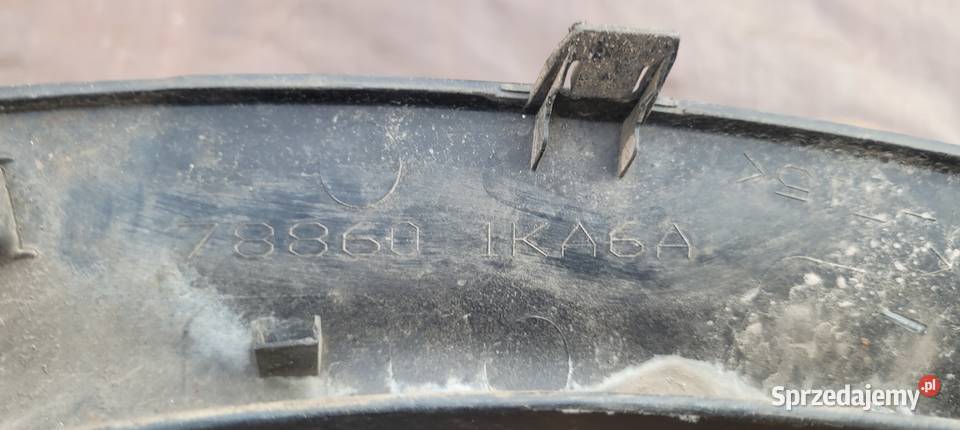 LISTWA NA BLOTNIK NAKLADKA PRAWY TYL NISSAN JUKE