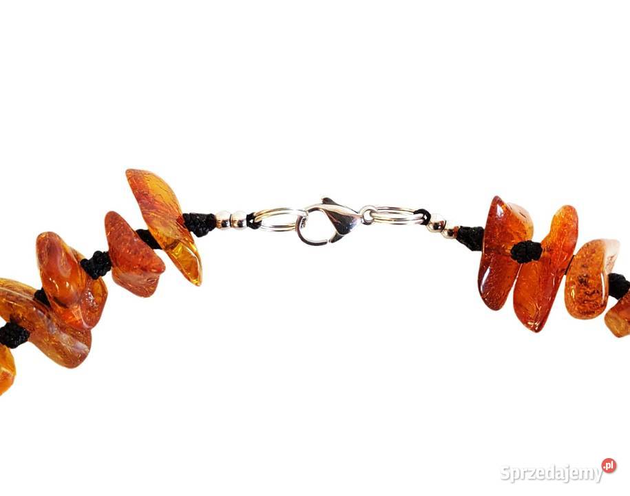 7361 Jasnokoniakowy Bursztyn Bałtycki Naszyjniki Kędzierzyn-Koźle