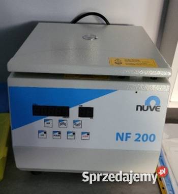 Wirówka laboratoryjna NVE seria NF 200 Warszawa sprzedam