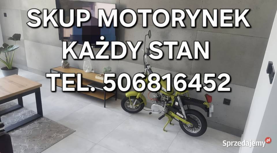 SKUP MOTORYNEK MOTORYNKI MOTORYNKA W KAŻDYM Zamość